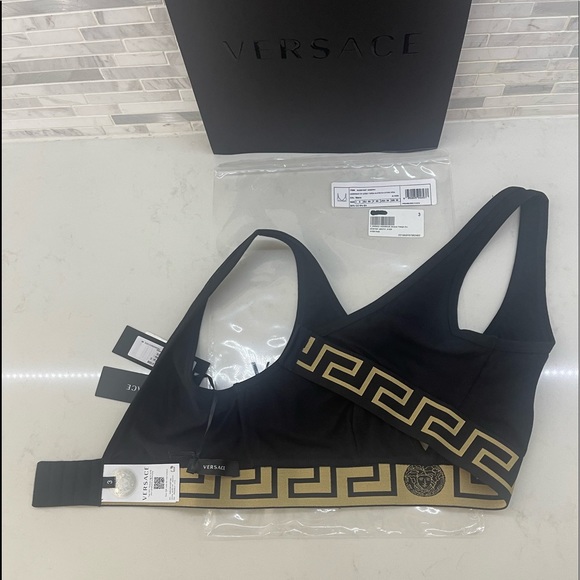 VERSACE GRECA BORDER BRALETTE
Size 3 - Picture 3 of 10